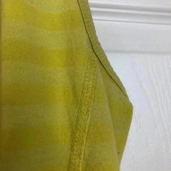 Joe Fresh Tank Top Yellow Striped Size Medium - Picture 7 of 16